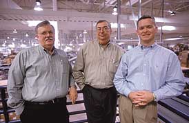 TTI's Gene Pfretzschner, Jay Beasley, and Ty Golden