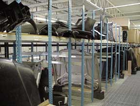 Hood Racks - Fender Racks - Auto Body Parts Racks