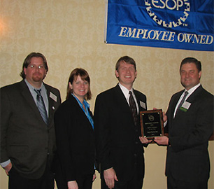 ESOP association award presentation