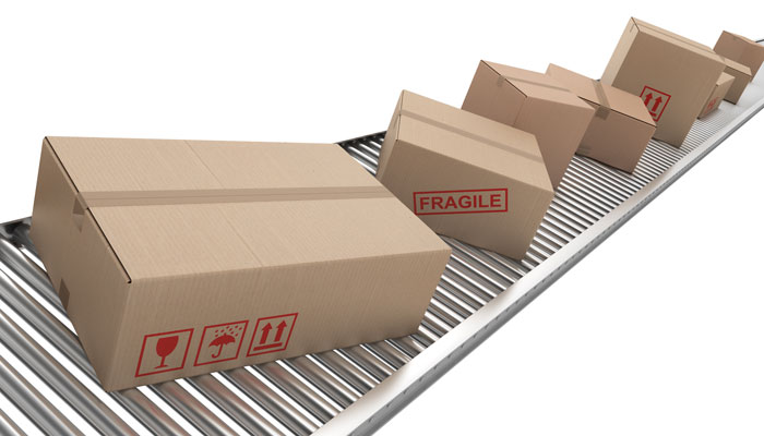 gravity roller conveyor