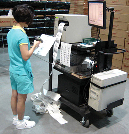 Point of Sale Mobile Work Station