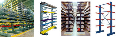 Four types of cantilever rack