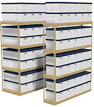 records storage shelving system