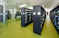 Library Mobile Shelving System