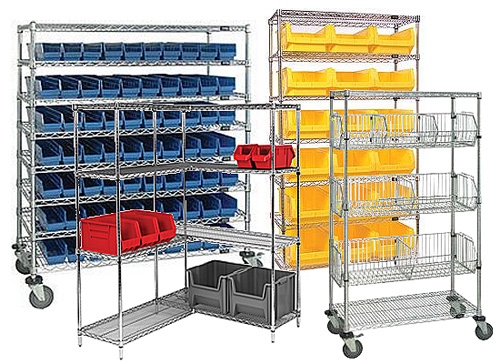 Wire Shelving Examples