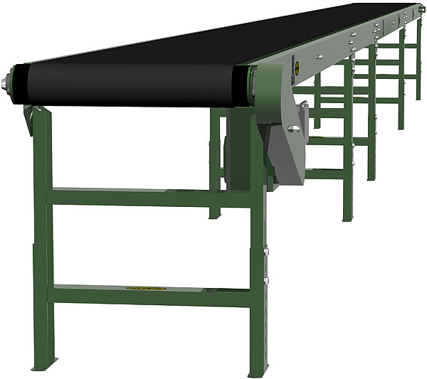 powered conveyor belt