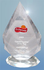 Cisco-Eagle wins Frito-Lay 2003 Capital Supplier of the Year Award
