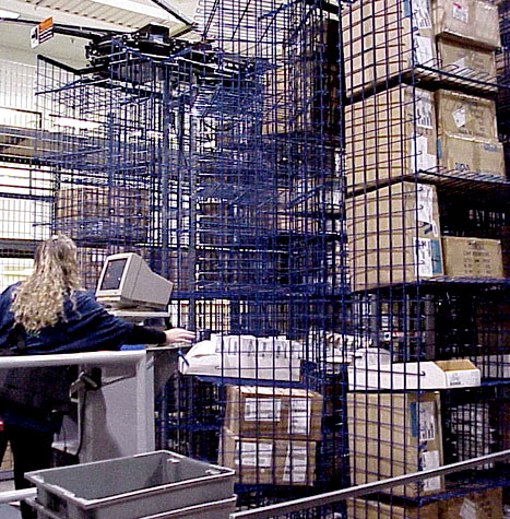 carousel picking system