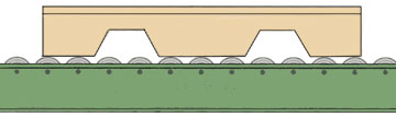 pallet conveyor drawing