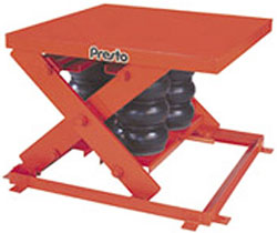 heavy duty pneumatic scissor lift