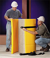 installing concrete column shields is easy