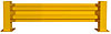 medium duty single rail guard rail