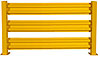 Medium duty triple-rail guard rail system