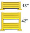 Steel King Steel Guard Rail - Heavy Duty Guardrail