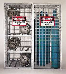 Galvanized Cylinder Safety Cabinet