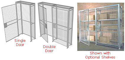 wire mesh security cabinets
