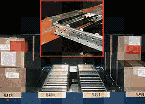 Span-Track Carton Flow Track - Low Profile - Unex