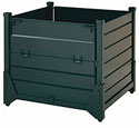 bulk metal stacking container
