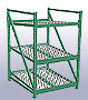 carton flow rack, gravity racks