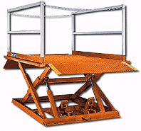 Surface mounted dock lift