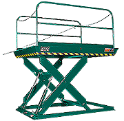 pit mounted dock lift