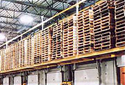 Over Door Empty Pallet Storage - Suspended from Ceiling - Steel King