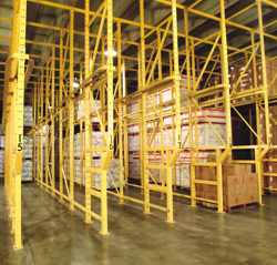 drive-in rack offers extreme storage density