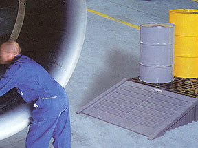 Drum spill prevention and safety systems