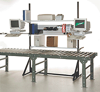 Over-Conveyor Manifest Workstation - MS1302 - Dehnco