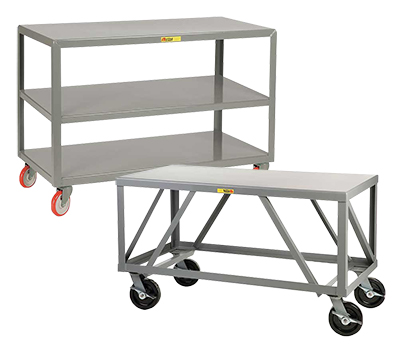 Mobile Steel Table