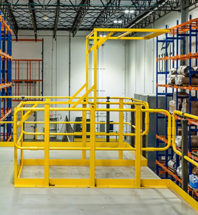 Mezzanine Safety Gates