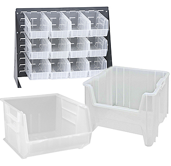 Clear View Bins &amp; Racks