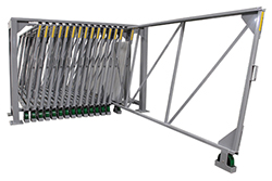 Vertical Sheet Rack Metal Storage