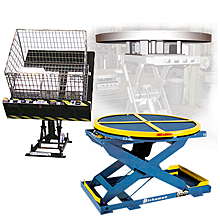 Pallet Positioners&#44; Turntables&#44; Tilters &amp; Lifters