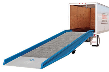 Steel Yardramp With Steel Grating 36ft long - 20&#44;000 lb. capacity