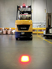 Forklift Approach Warning Light - LED Red