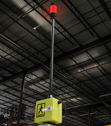 AisleAlert Pedestrian Detection Module &amp; Light