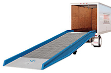 Steel Yardramp With Steel Grating 36ft long - 20&#44;000 lb. capacity