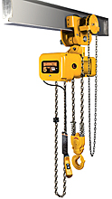 Electric Chain Hoists with Geared Trolleys