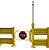 AisleCop Manual Pedestrian Safety Gate with AisleAlert Detection&#44; 38&quot; Opening