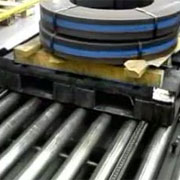 Transportador de acumulación con cadena horizontal