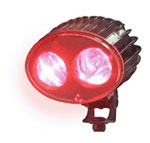 Luz roja y montaje con pernos