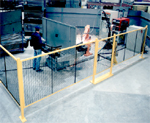 machine barrier - wire mesh