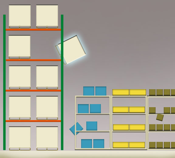 How to Prevent Items from Falling off Pallet Racks