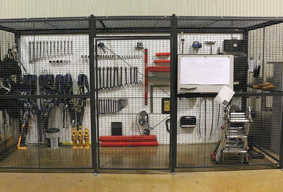 How To Secure Tool Cribs Dies And, Tool Crib Shelving