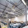 Basic 6 overhead fan in mezzanine area