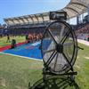 Black Jack portable fan used outdoors