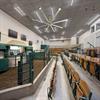 Powerfoil 8 overhead fan at stockyard