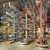 Cantilever racking can be designed for very high ceiling applications