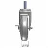 Front view drawing of caster with dimensions